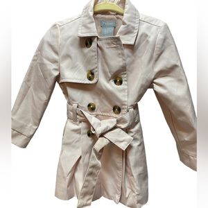 TAHARI PINK TRENCH COAT